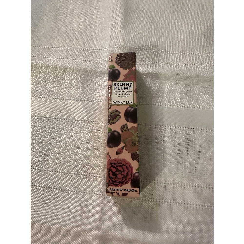 Winkyβ Lux Skinny Plump Demi-Matte Lipstick In Rom Com 0.95g Nw In Box